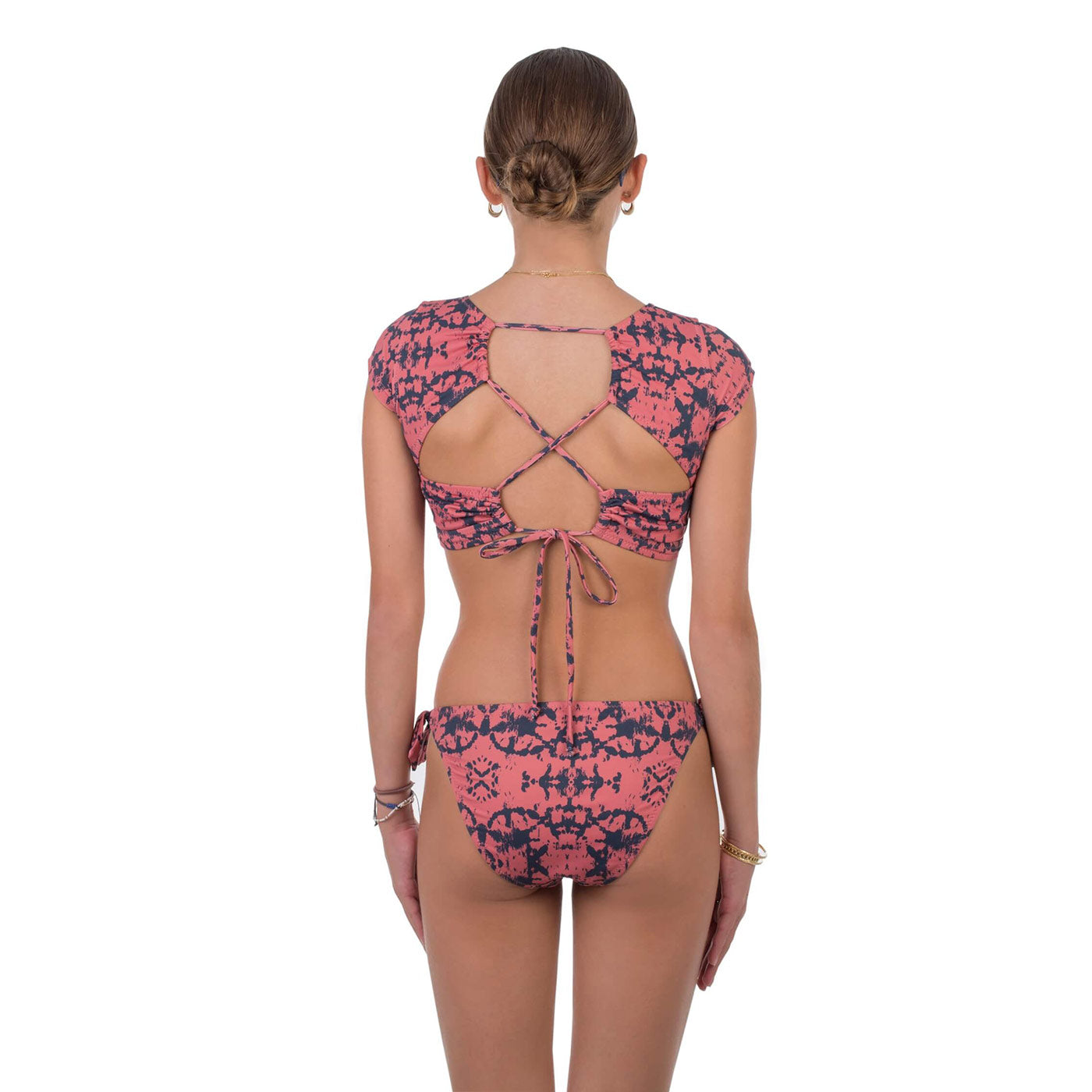 Παιδικό Μαγιώ Μπικίνι Jules Ikat Terracotta