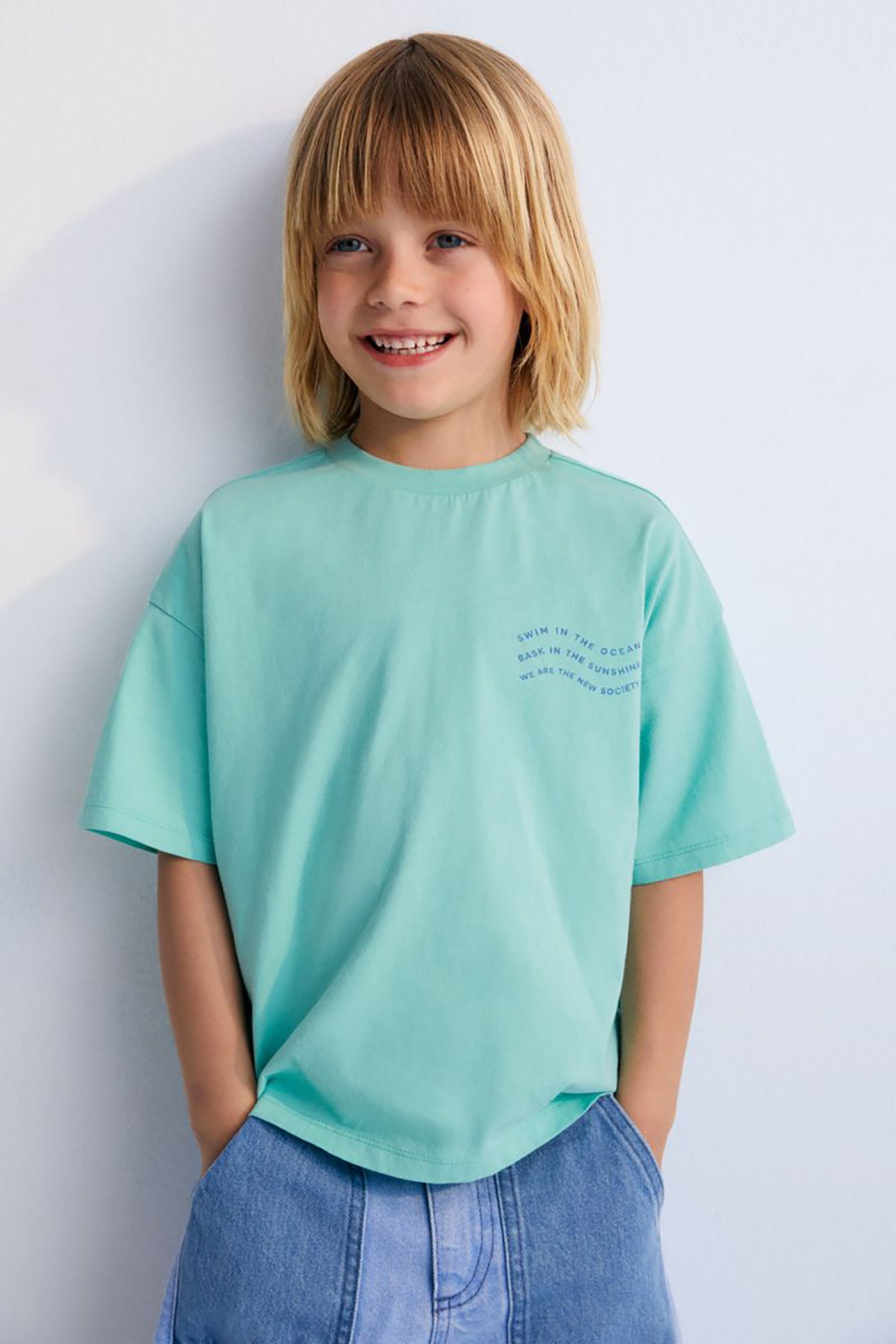 52A.S25KTS2C7 # Παιδική Μπλούζα T-Shirt Kymi Jade