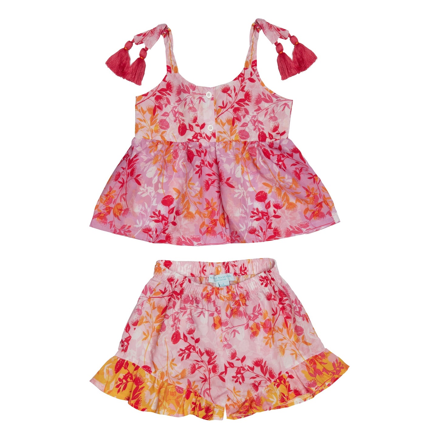 52A.S5GB703M # Kids Set with Shorts Botanical Mix