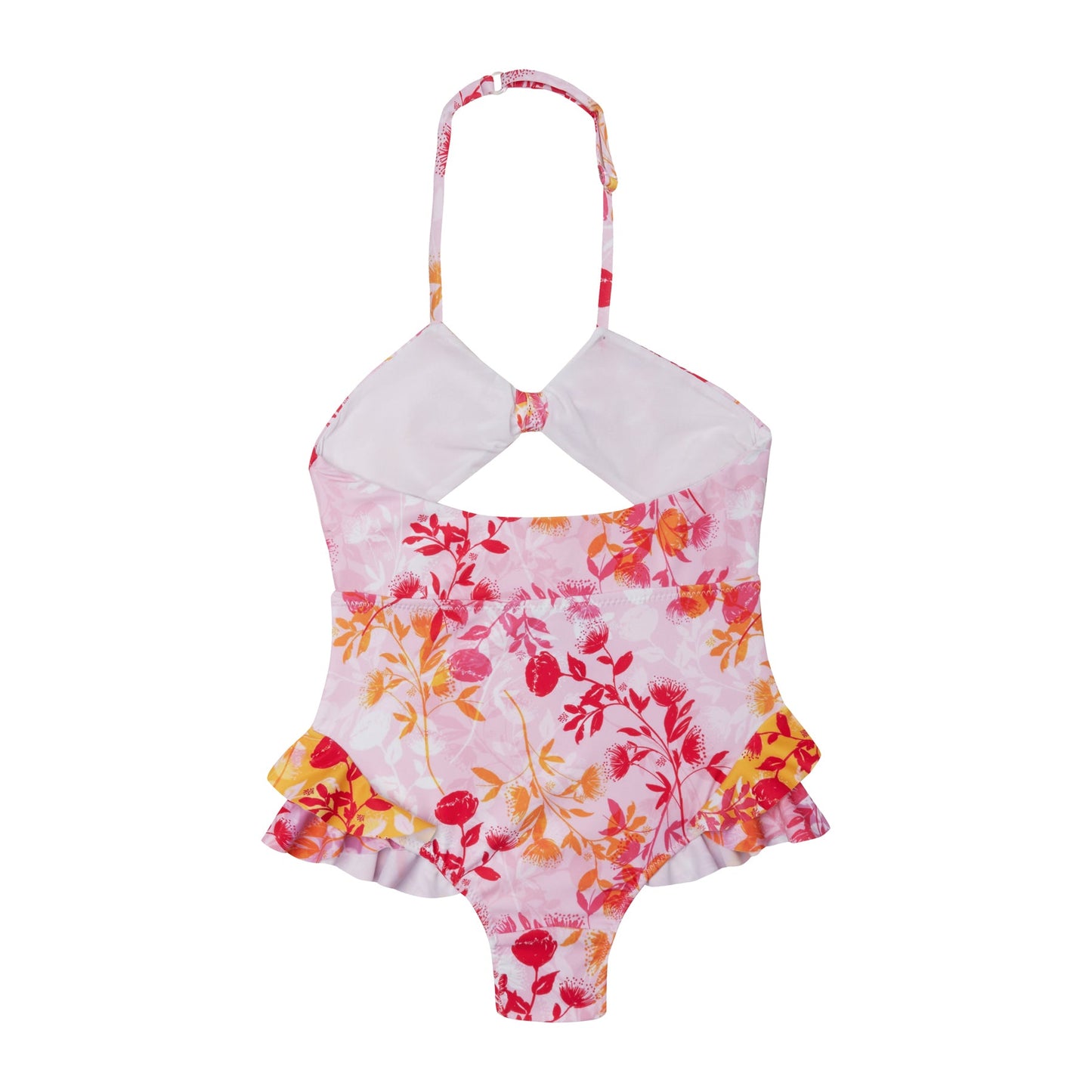 52A.S5GB207M # Kids One-Piece Swimsuit Spaghetti Botanical Mix