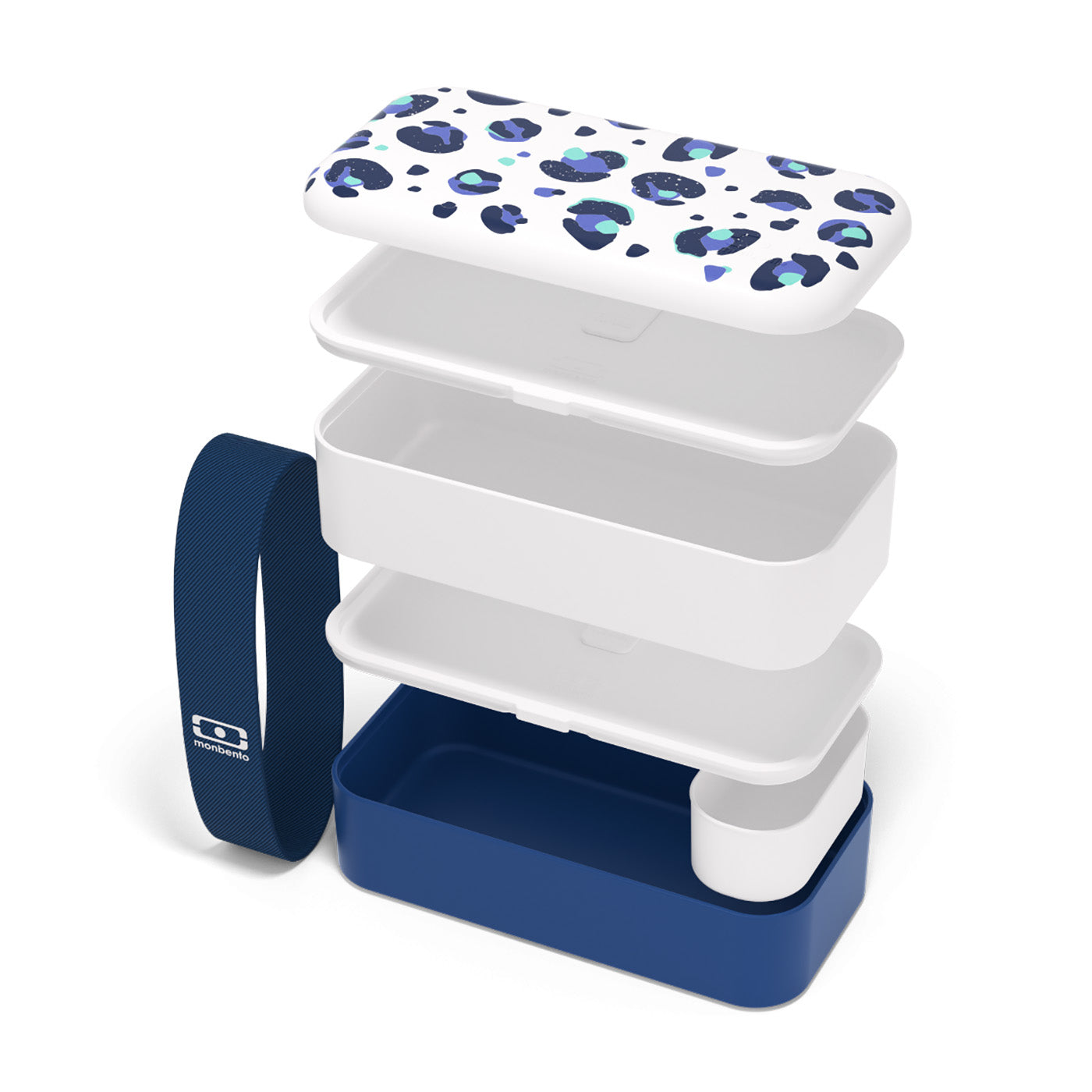 Δοχείο Φαγητού Bento Original Graphic Leopard Blue