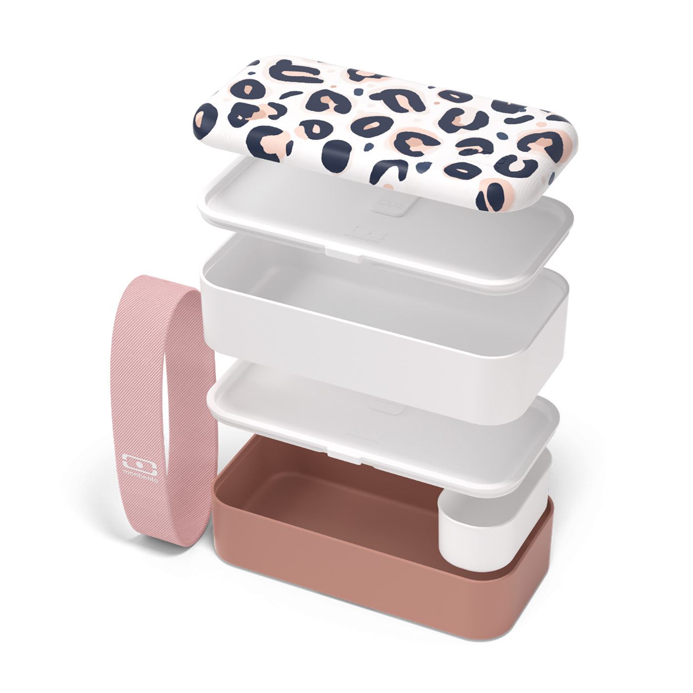 Δοχείο Φαγητού Bento Original Graphic Leopard Pink