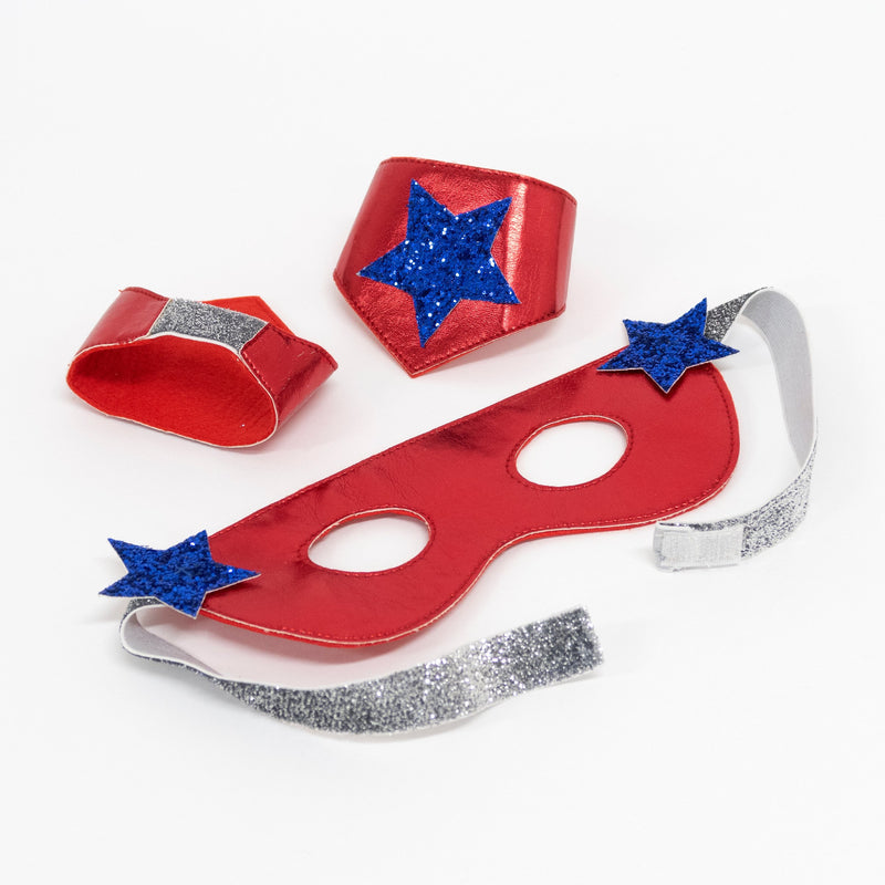 99.MM21082 # Σετ Μεταμφίεσης Superhero Μπλε