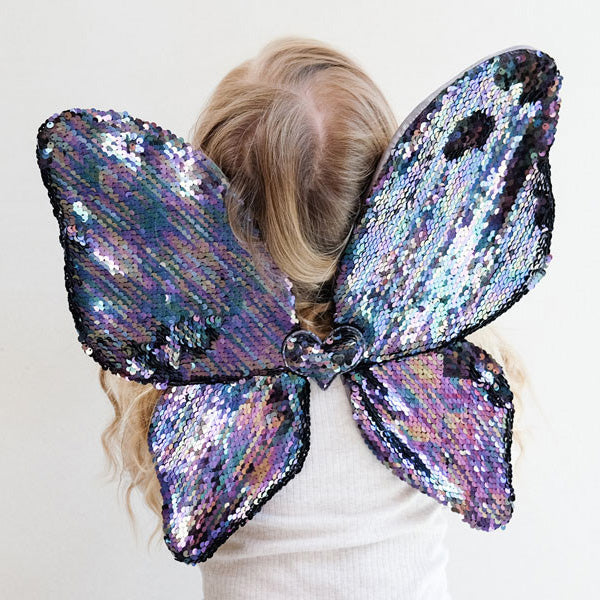 Φτερά Νεράιδας Midnight Sequins