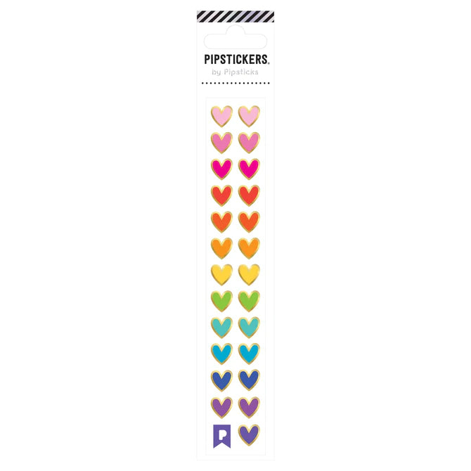 Αυτοκόλλητα Rainbow Heart Minis