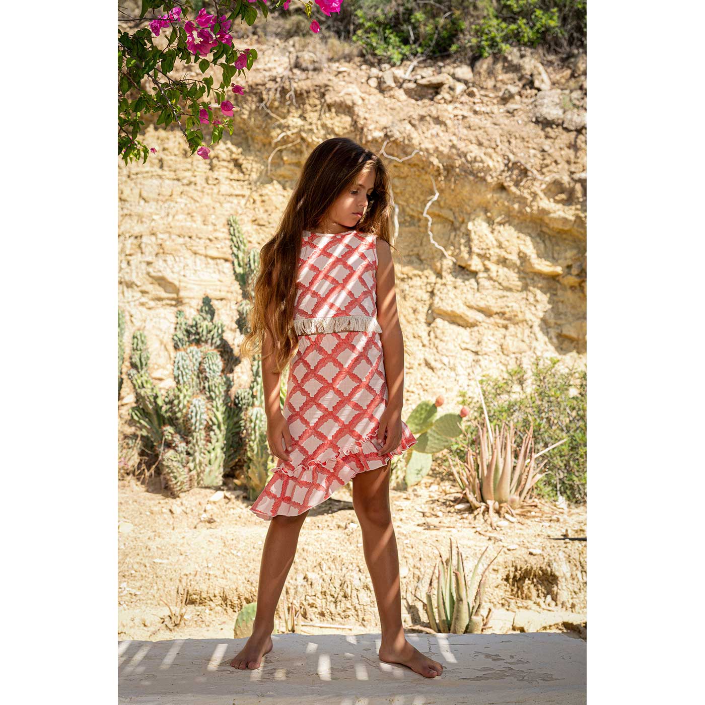 Παιδικό Σετ Υφαντό Σομόν