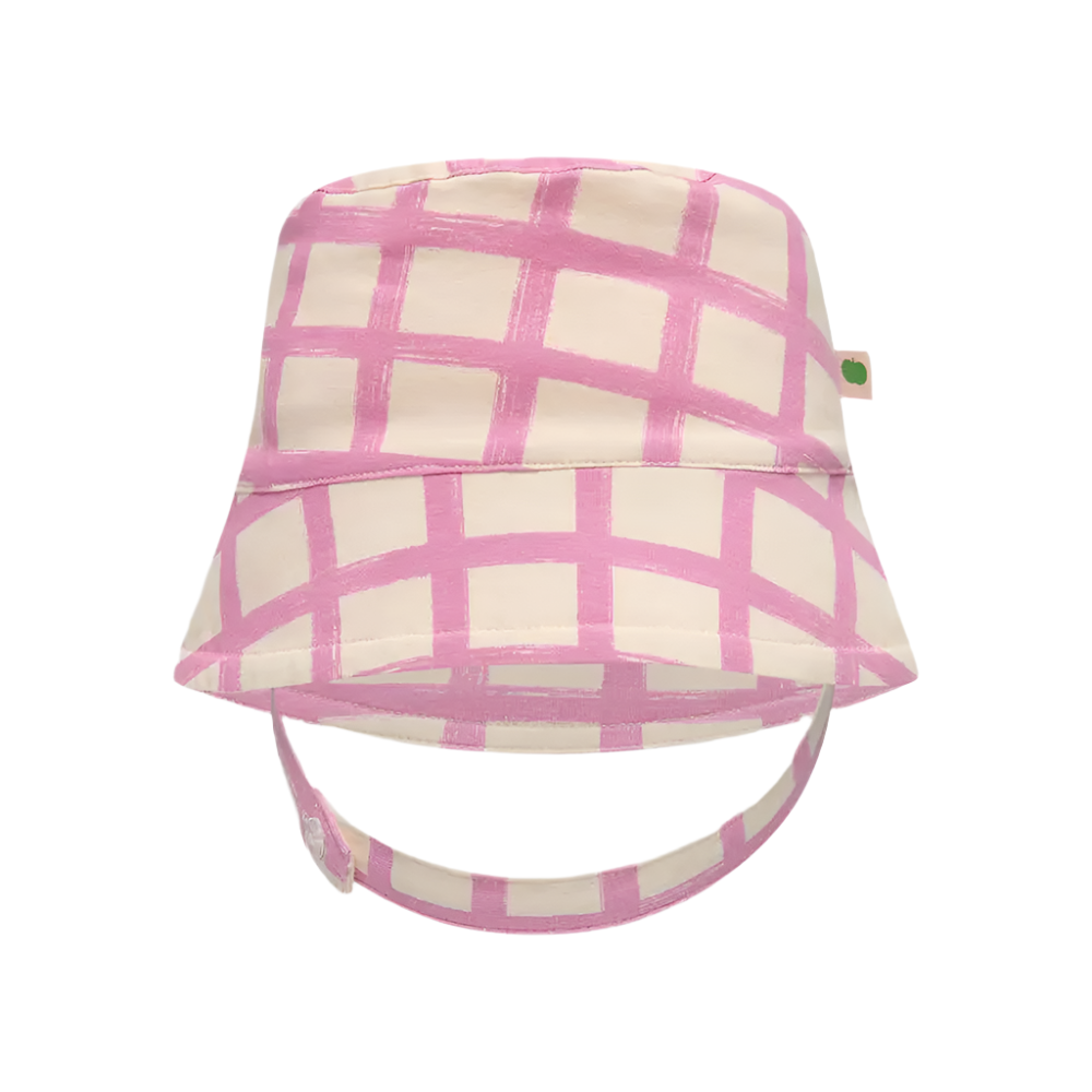 52A.SUNRISE-3600-251P # Baby Hat Pink Checker