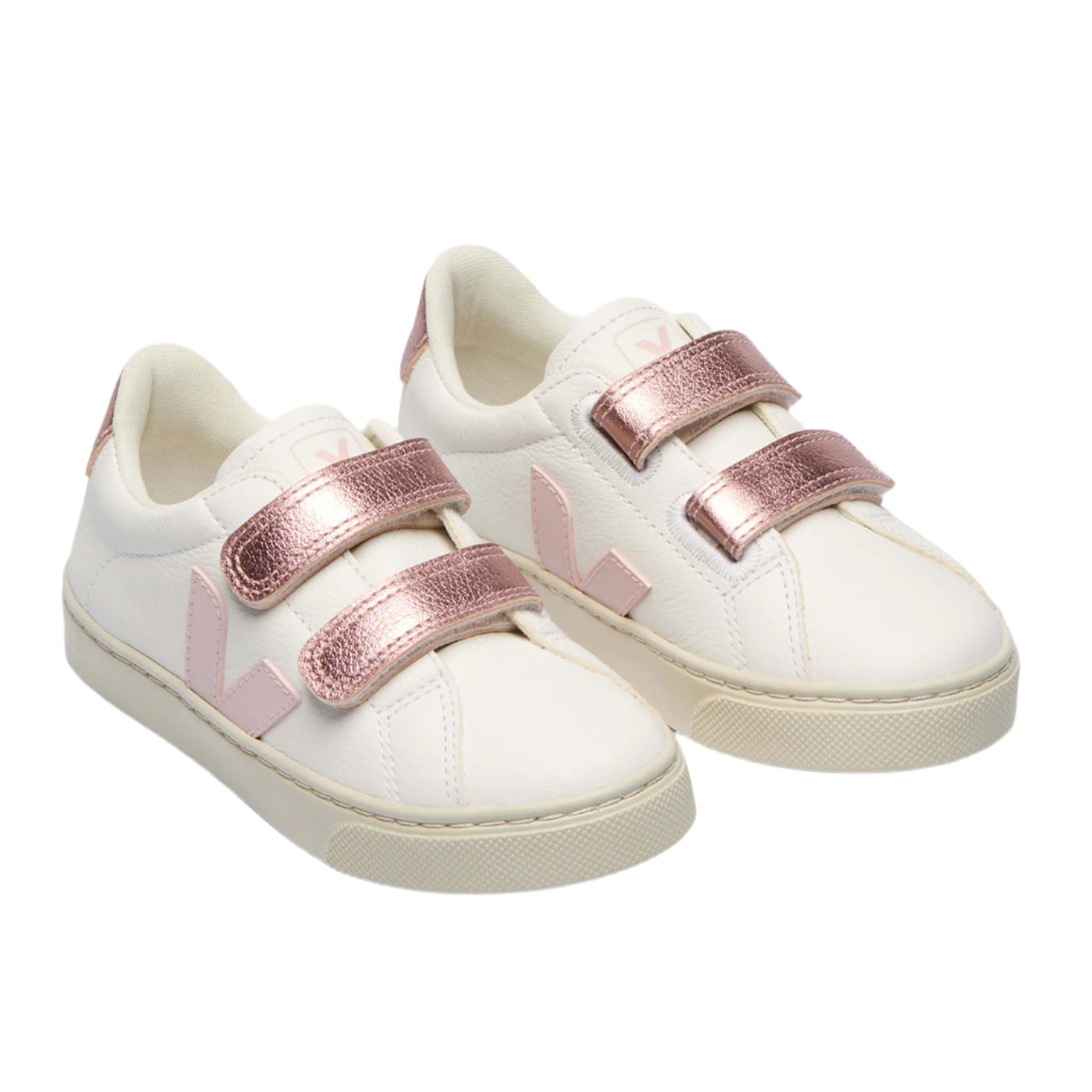 Kids Sneakers Veja Esplar Metallic Pink - Main Image