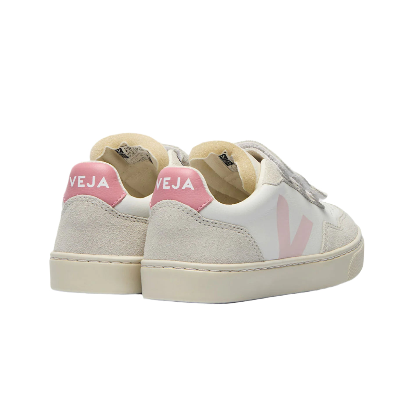 52A.SX2020636C # Kids Sneakers Veja White & Pink