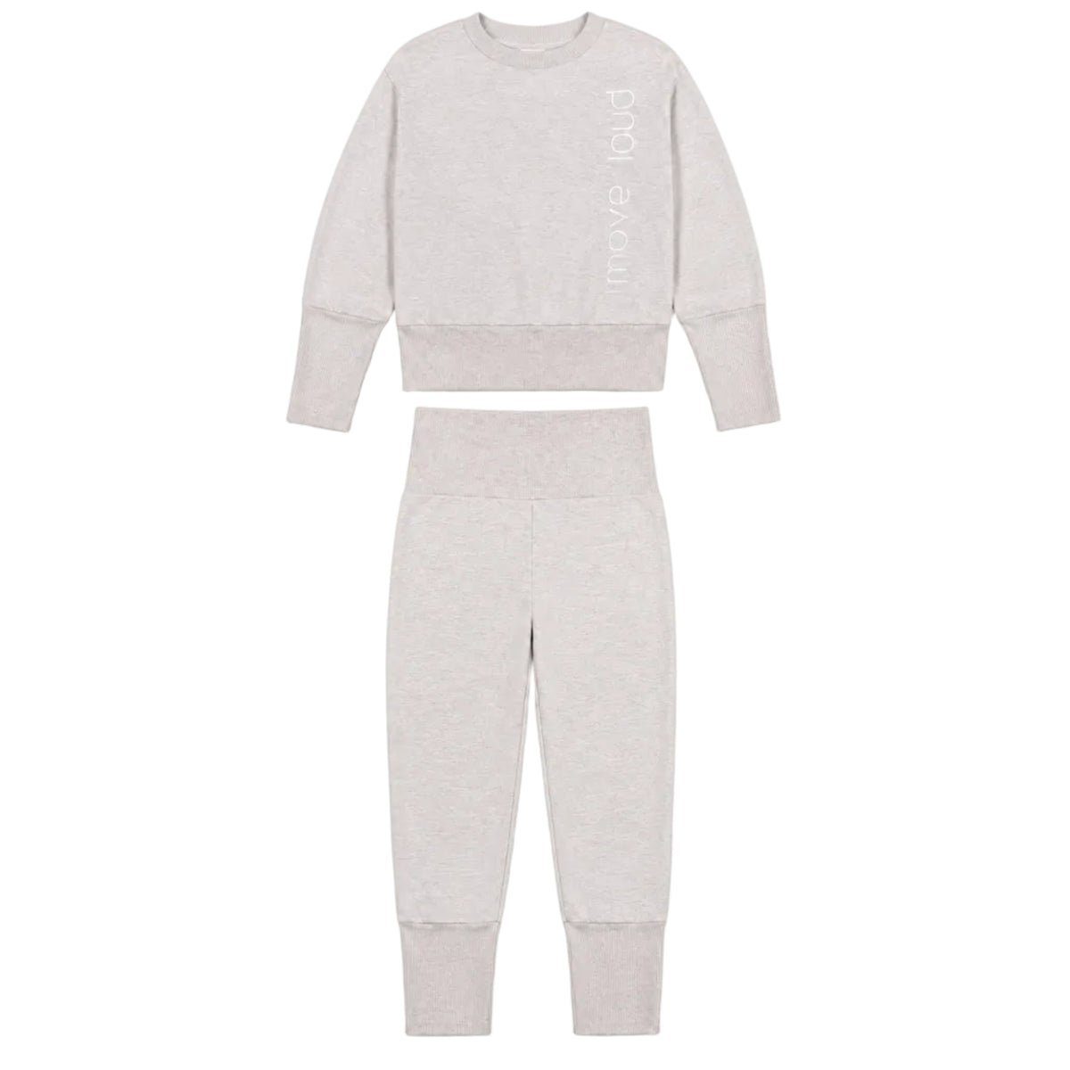 Kids Sweatsuit Growfit Greige