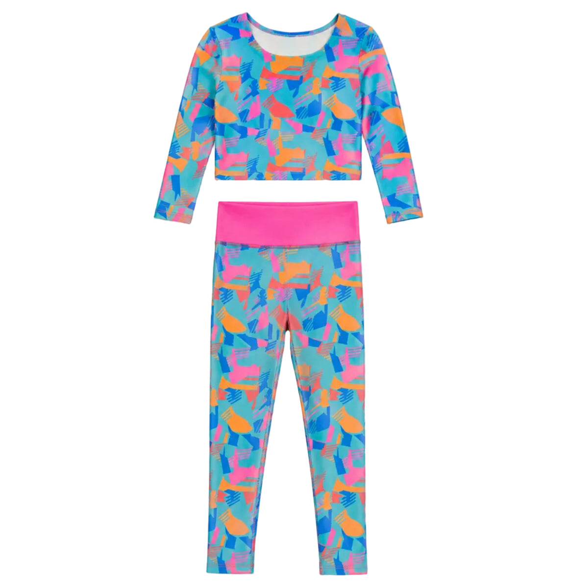 Kids Sports Set with Long Sleeve Top Color Rush