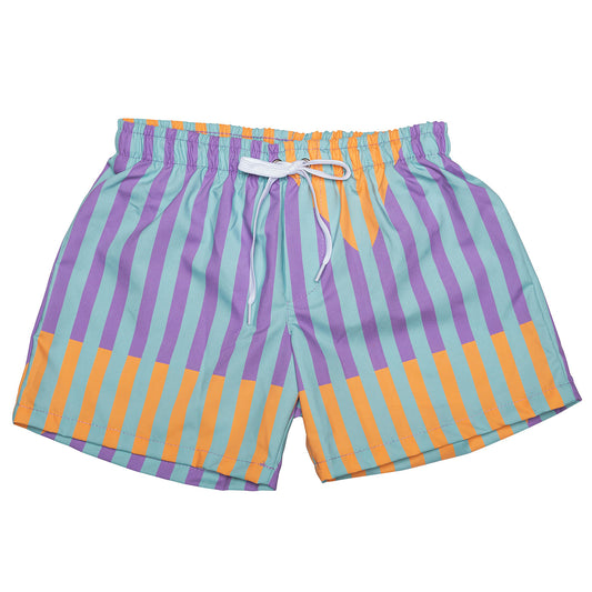 Παιδικό Μαγιώ Konstantinos Stripes Green