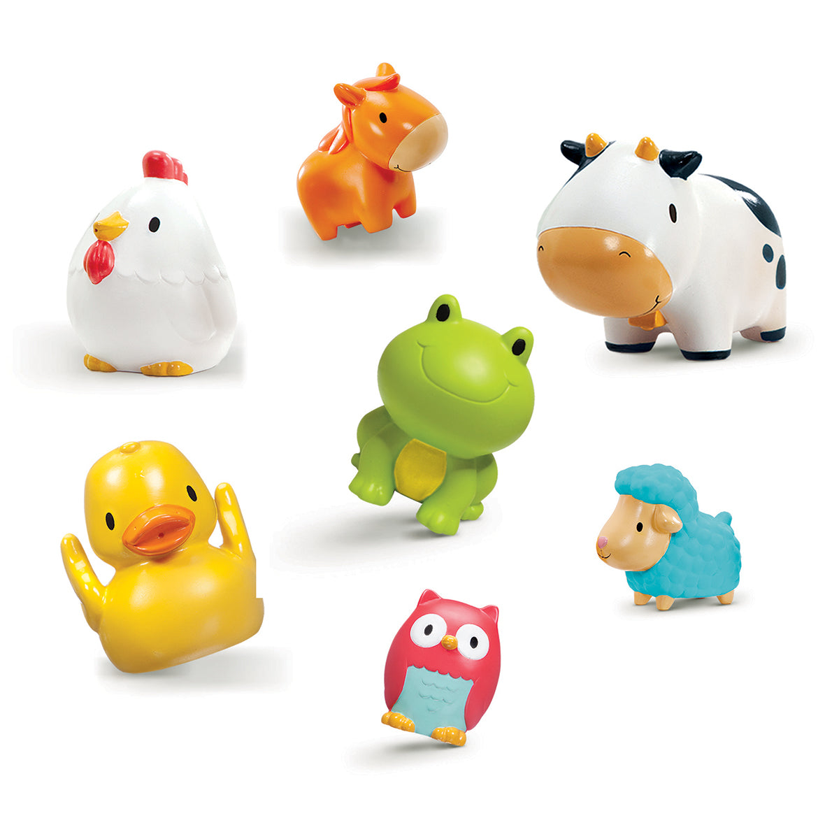 Σετ 8 Μπουγελόφατσες Ζώα της Φάρμας