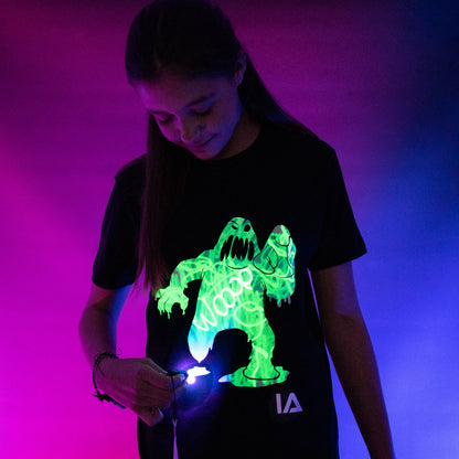 99.IA50040 # Παιδική Μπλούζα T-Shirt Glow in the Dark Slime Monster