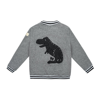 52B.T-REX_BOMBER #Παιδικό Bomber Κέντημα T-Rex