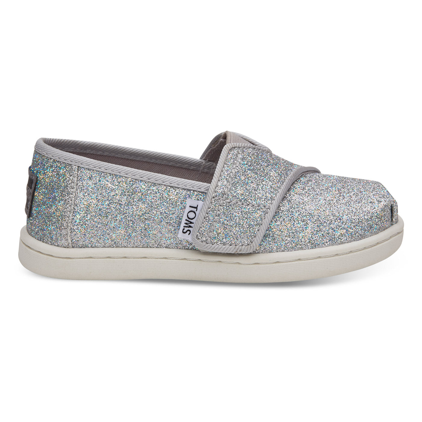 Παιδικό Παπούτσι TOMS Ασημί Glitter