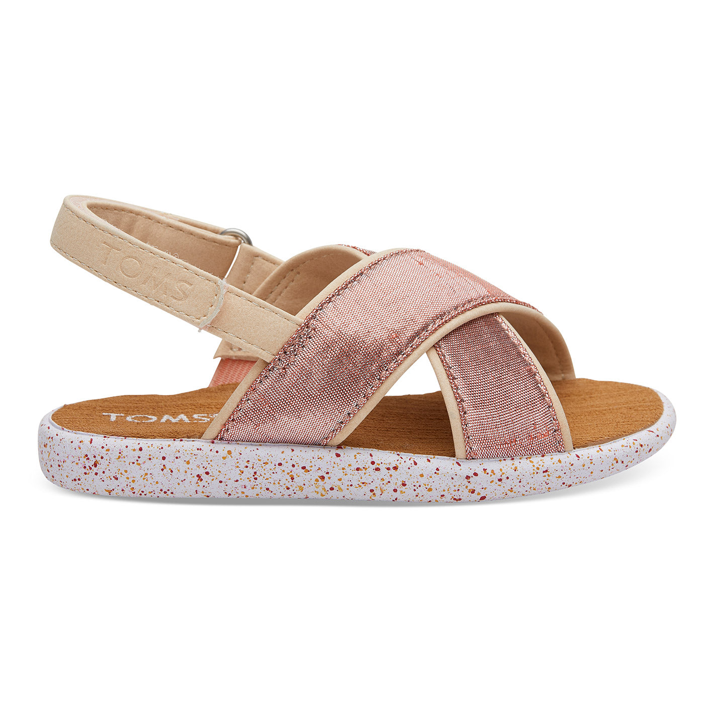 Παιδικό Σανδάλι Toms Metallic Pink