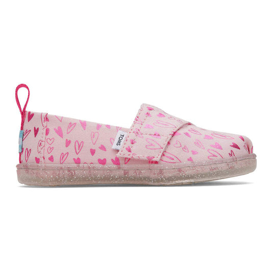 Παιδικό Παπούτσι TOMS Pink Foil Hearts