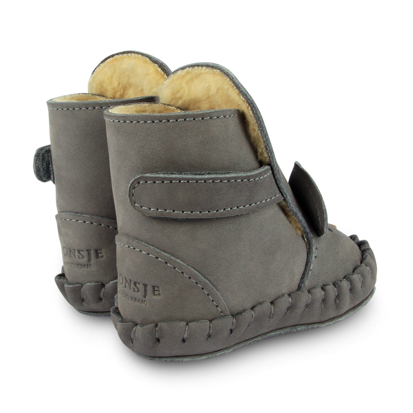 Βρεφικά Παπούτσι Mouse Grey Nubuck