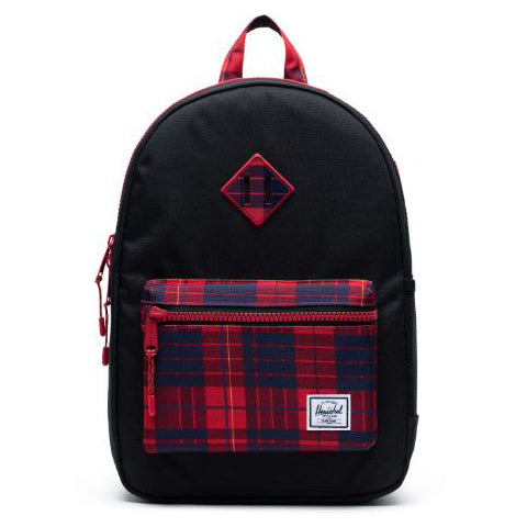 Παιδικό Σακίδιο Πλάτης Youth Black / Winter Plaid