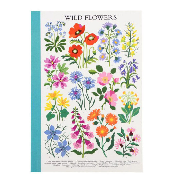 Σημειωματάριο Wild Flowers A5