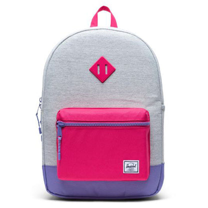 Παιδικό Σακίδιο Πλάτης Youth XL Grey Crosshatch / Raspb