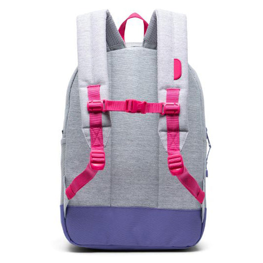 Παιδικό Σακίδιο Πλάτης Youth XL Grey Crosshatch / Raspb