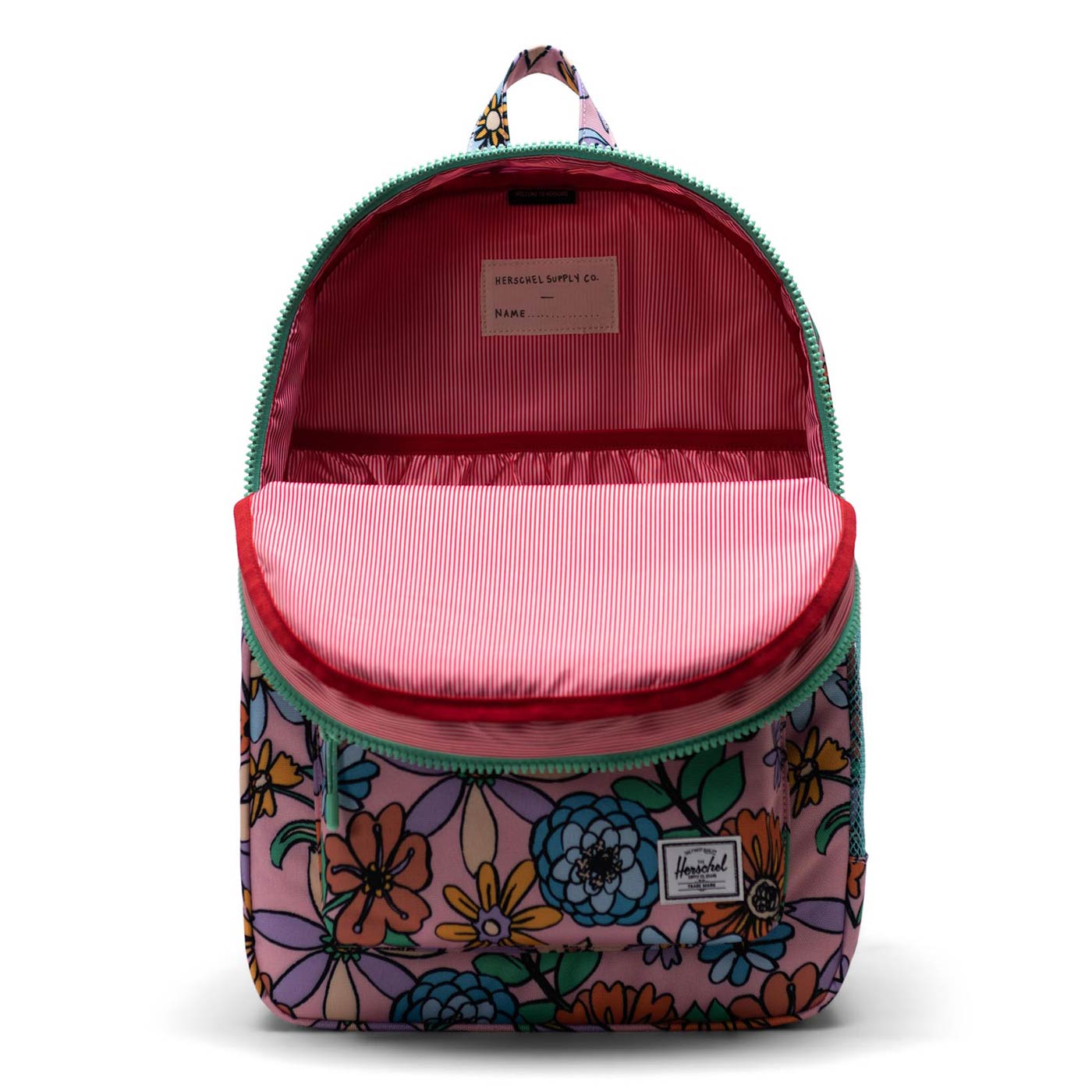 Παιδικό Σακίδιο Πλάτης Youth XL Flowers Pink