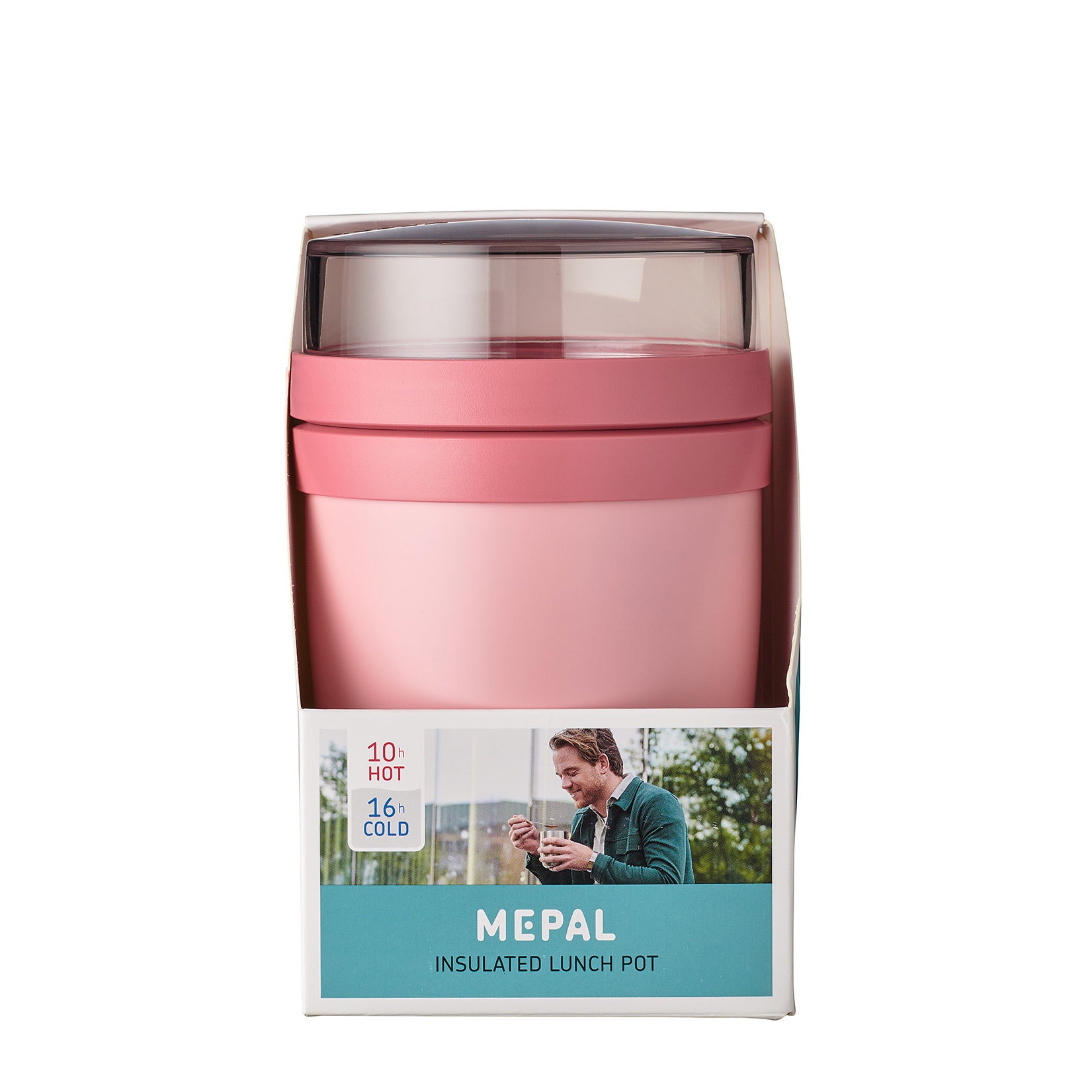 Ισοθερμικό Δοχείο Φαγητού Ellipse Nordic Pink