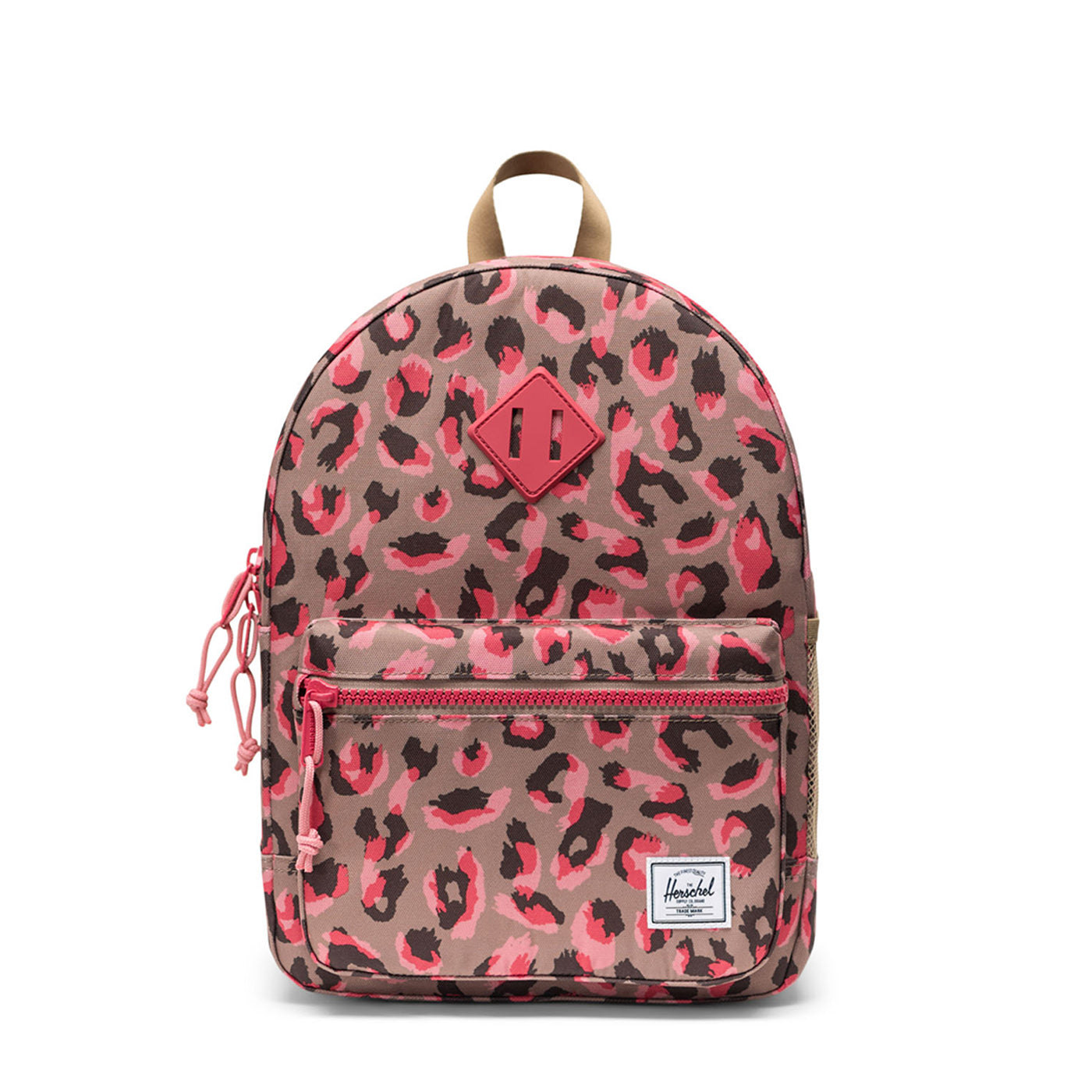 42B.11387-06348 # Kids Backpack Holly Berry Leopard
