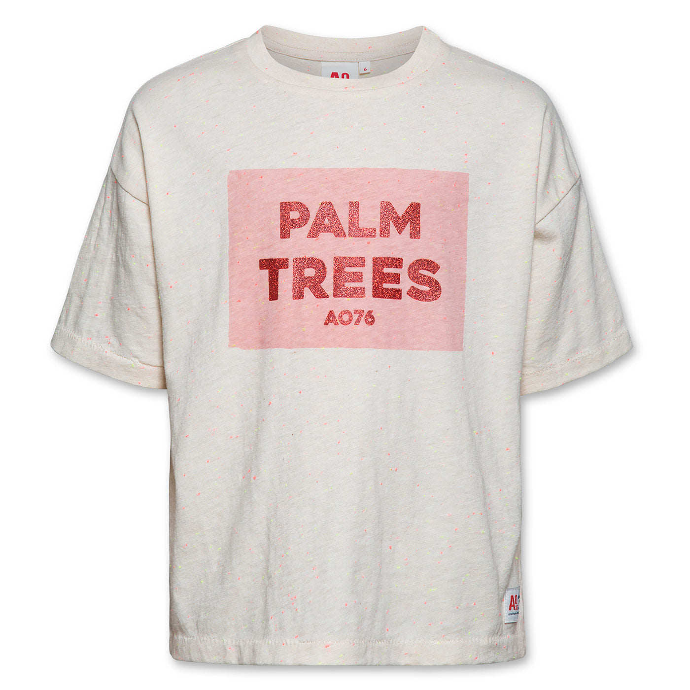 Παιδική Μπλούζα T-Shirt Palm Trees Εκρού