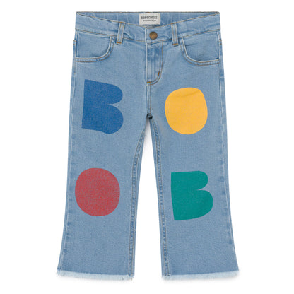 Παιδικό Παντελόνι Denim Multicolor Bobo