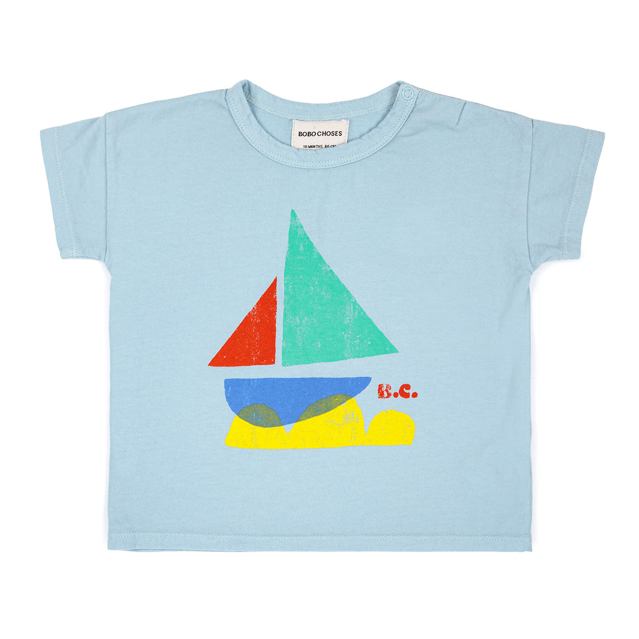 Βρεφική Μπλούζα T-Shirt Sail Boat