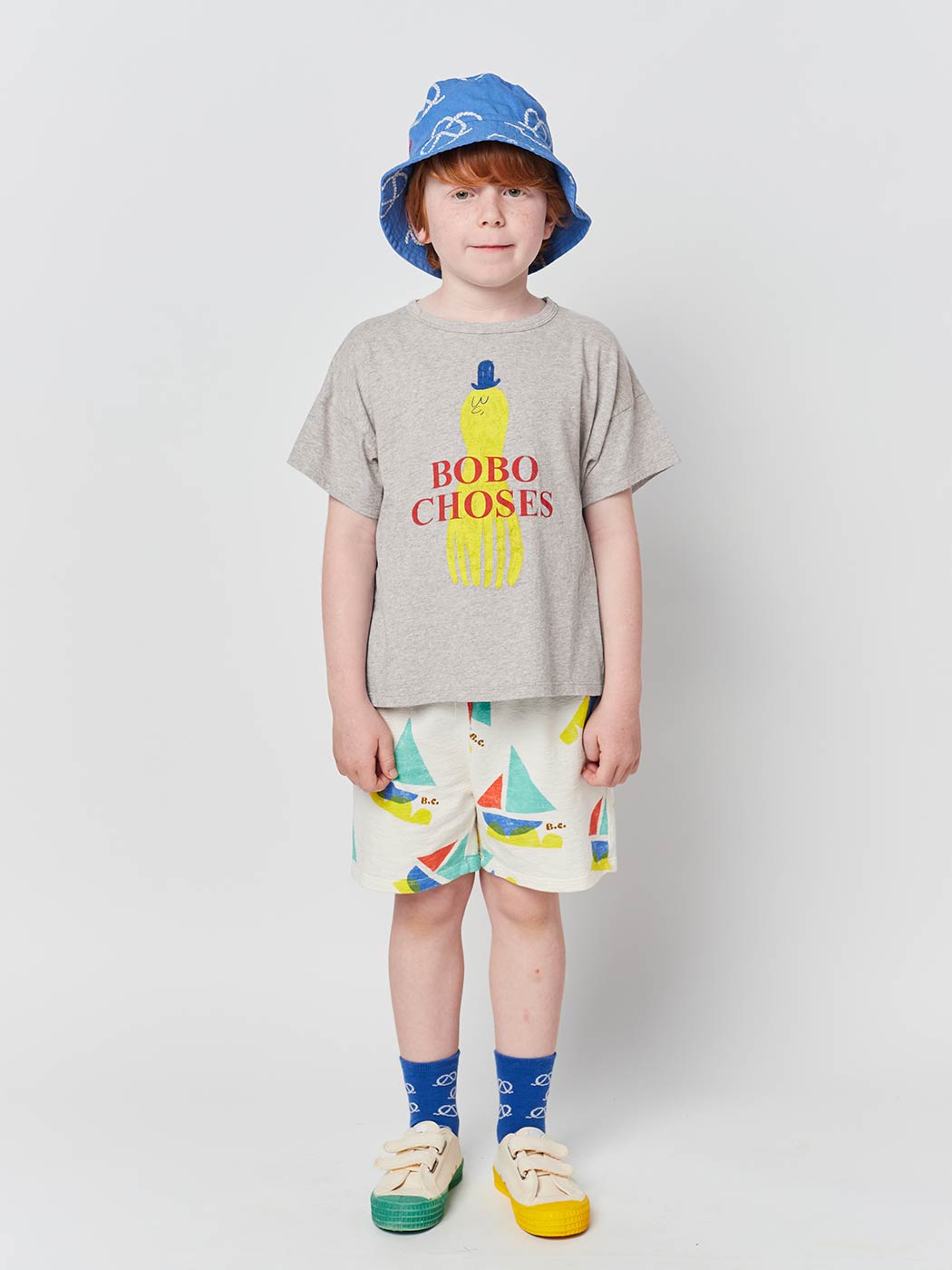 Παιδική Μπλούζα T-Shirt Yellow Squid
