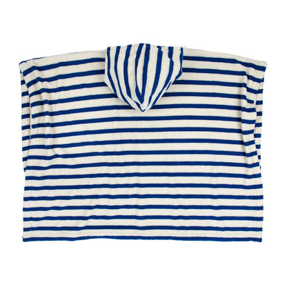 Παιδικό Μπουρνούζι Πόντσο Blue Stripes