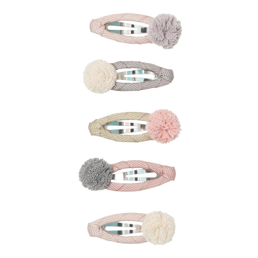 Σετ Παιδικά Κλιπ Μαλλιών Ballerina Pom Pom Mini