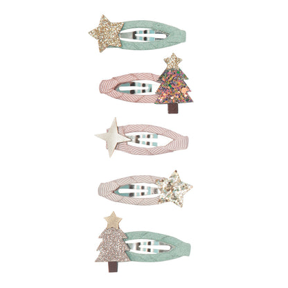 Σετ Παιδικά Mini Κλιπ Xmas Tree
