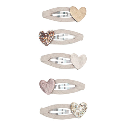 Σετ Παιδικά Mini Κλιπ Μαλλιών Teeny Hearts