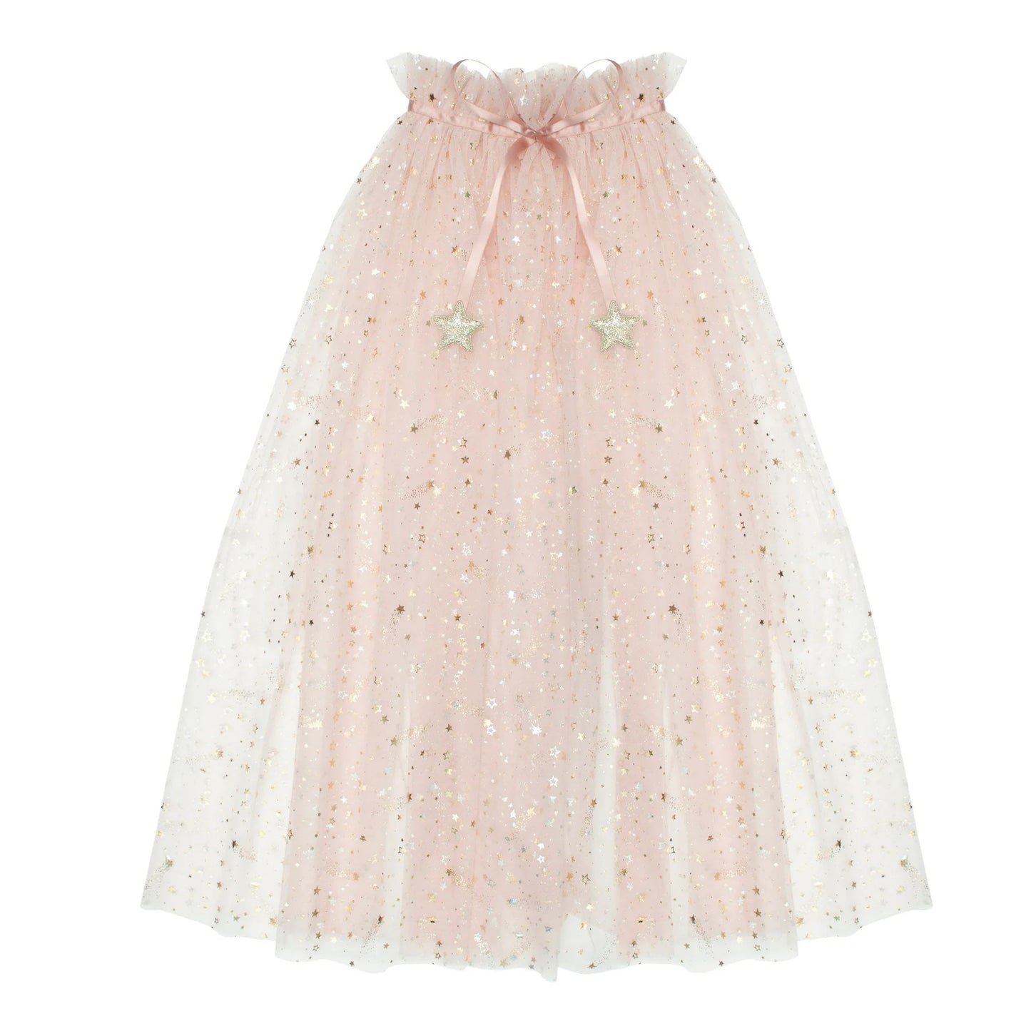 99.ML0281 # Kid's Tulle Cape Pink Shooting Star