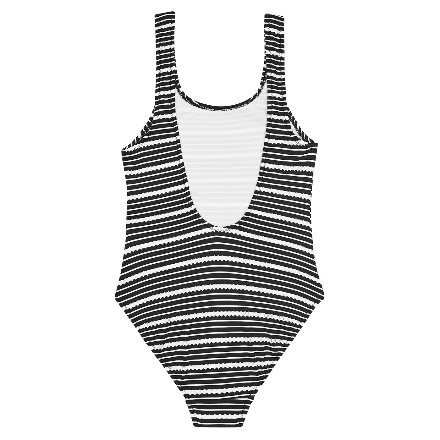 Παιδικό Ολόσωμο Μαγιώ 80's Stripe Μαύρο