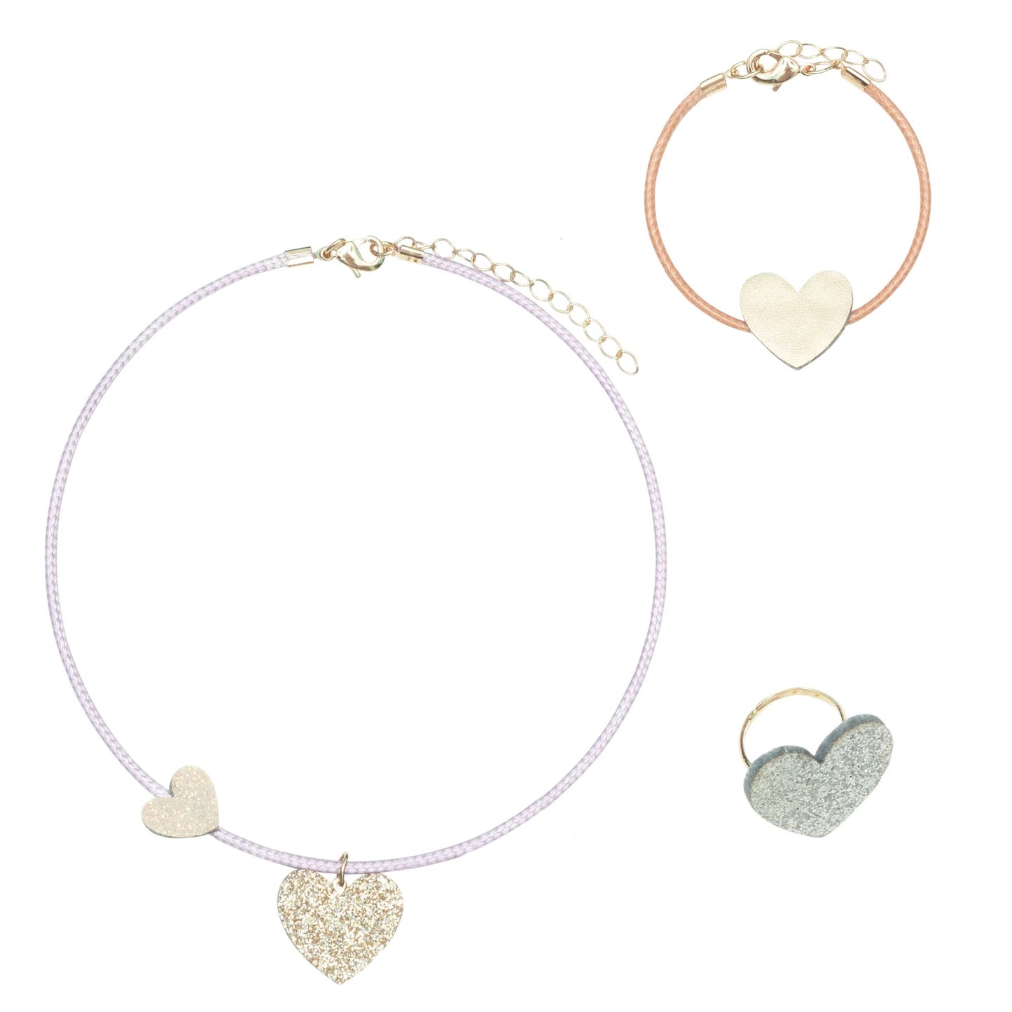 99.ML0292 # Heart Jewelry Set