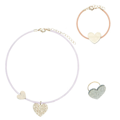 99.ML0292 # Heart Jewelry Set