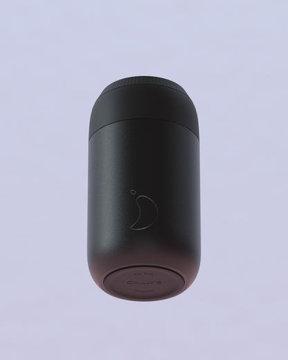 Ποτήρι Καφέ Chilly's Series 2 Abyss Black 340ml
