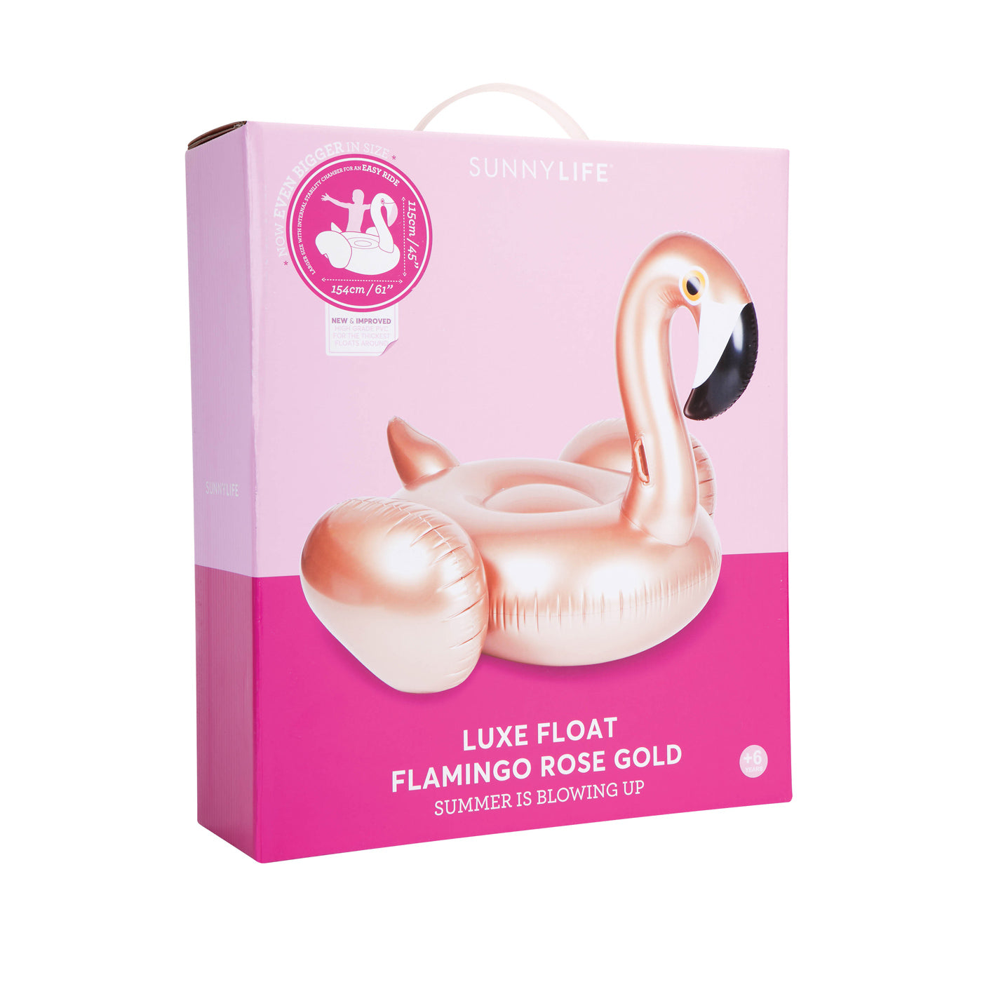 Στρώμα Θαλάσσης Flamingo Rose Gold