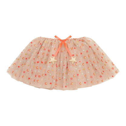 99.ML0276 # Kid's Tulle Skirt Rainbow