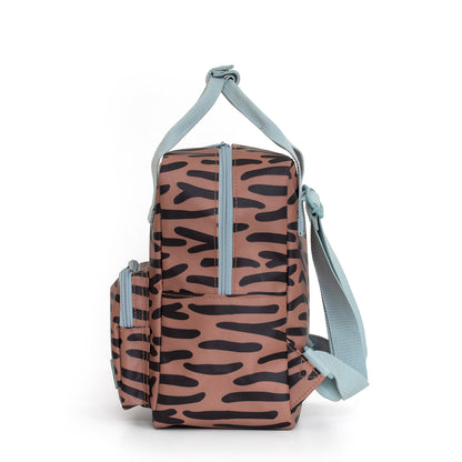 Παιδικό Σακίδιο Πλάτης Tiger Stripes Brown