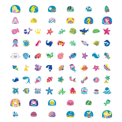 Αυτοκόλλητα Νυχιών Large - Ocean