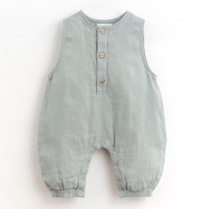 Βρεφικό Λινό Φορμάκι Blue