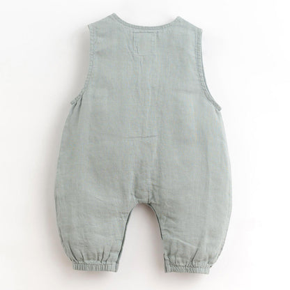 Βρεφικό Λινό Φορμάκι Blue
