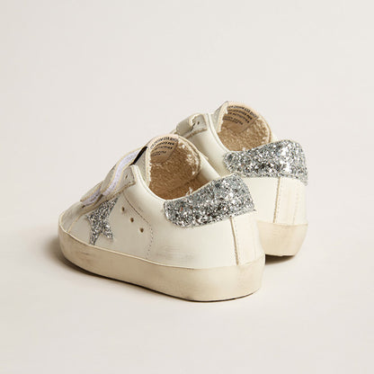 Παιδικό Αθλητικό Παπούτσι Golden Goose Glitter Silver Star